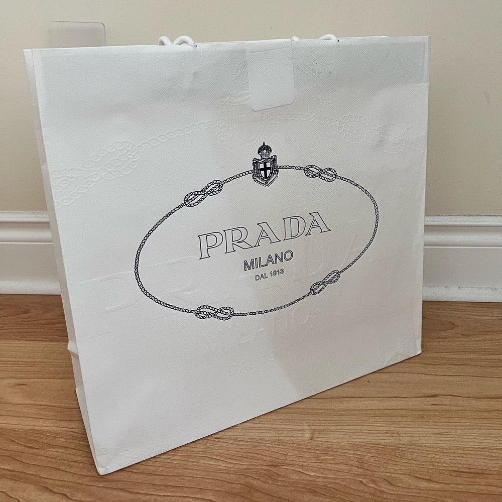 Large PRADA shopping bag
